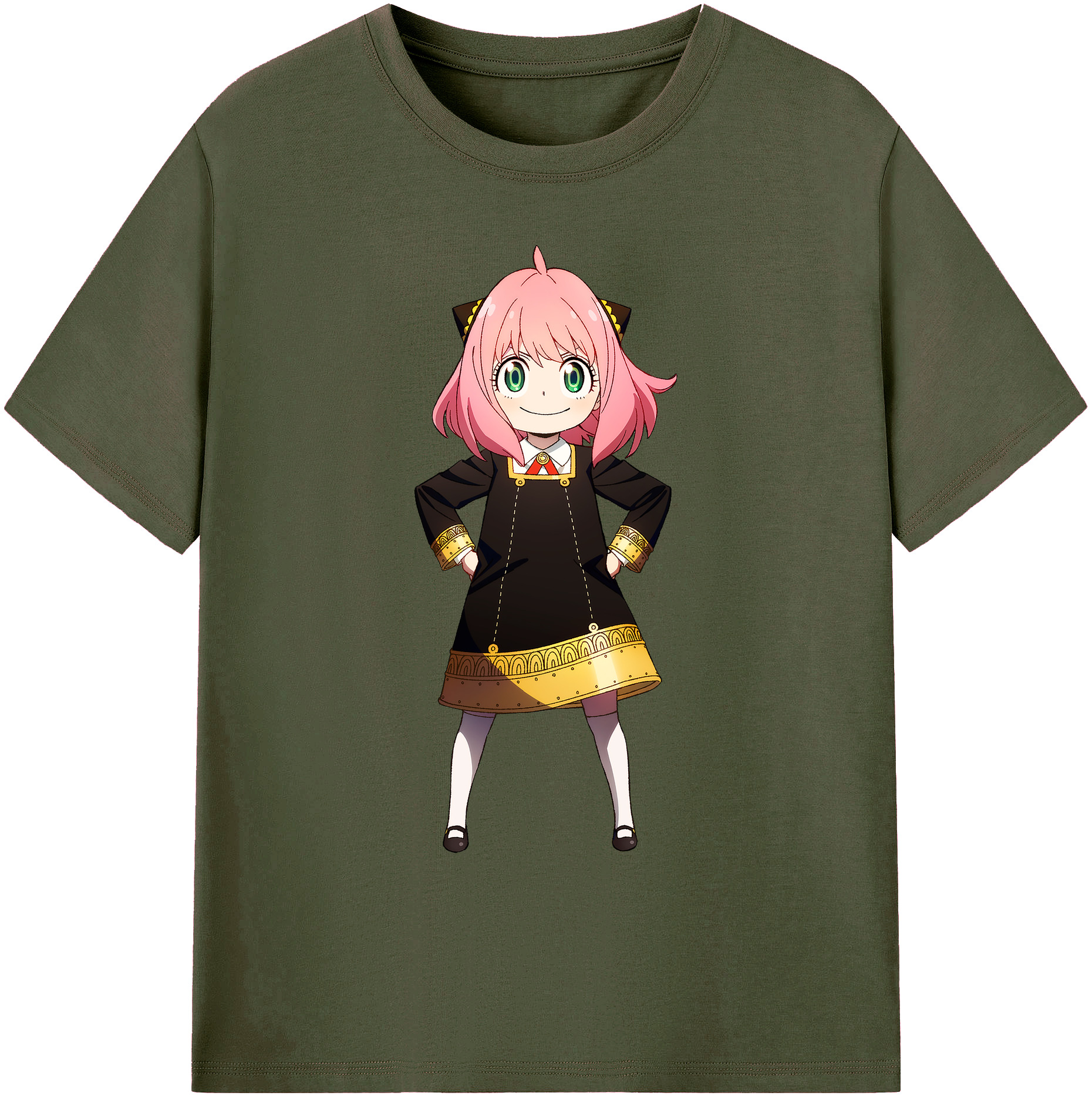 （画像用） SPY×FAMILY间谍家家酒 綿100％ メンズ半袖Tシャツ｜肌触りやわらか＆通気性